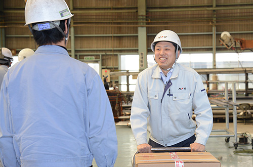 人間関係が良好で働きやすい職場です